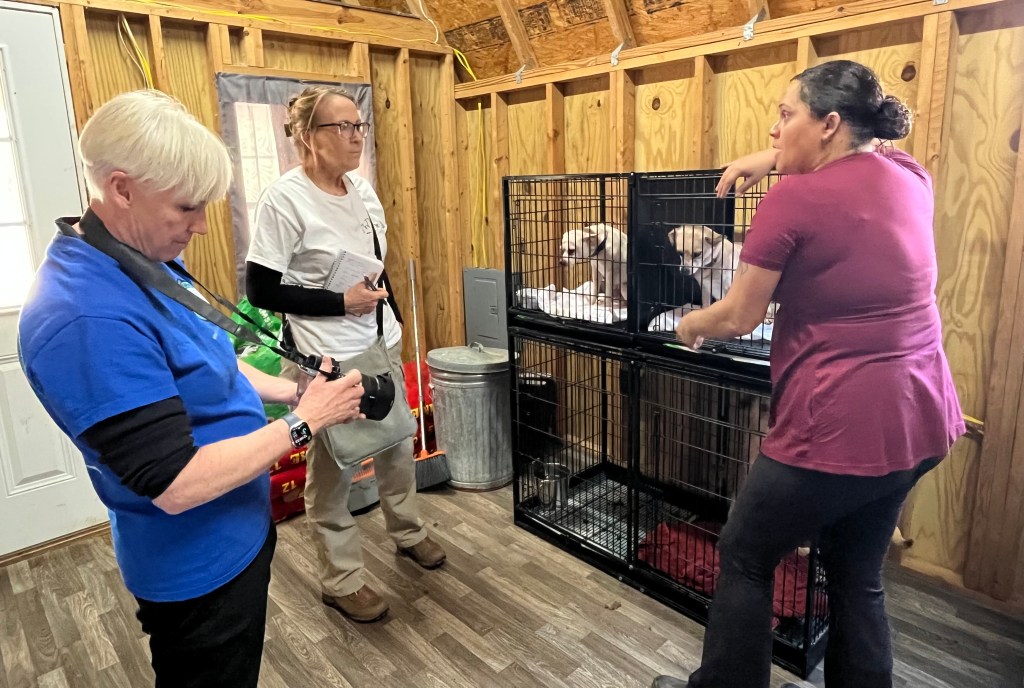 Helping Hands for Loving Paws: Enigma animal rescue visited by national nonprofit